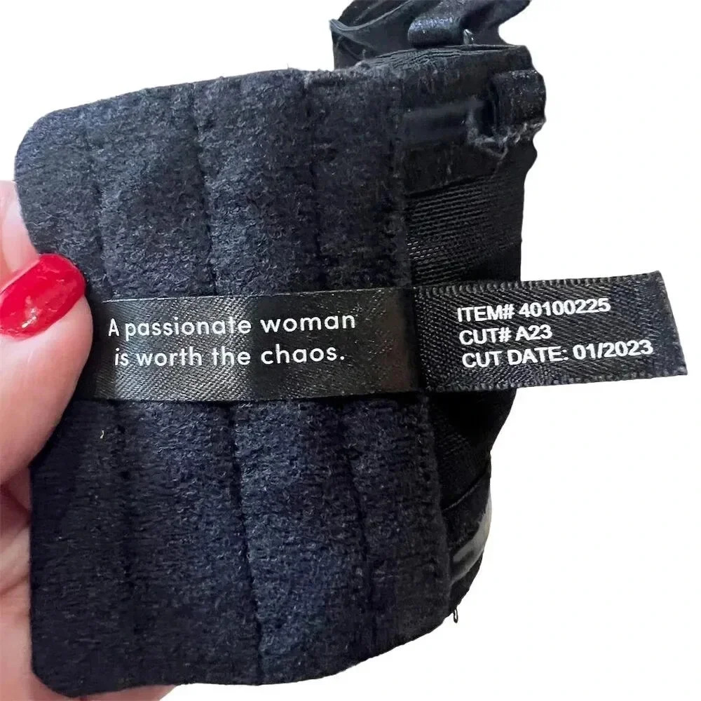 Torrid Curve Strapless Push-Up Bra 40c Black Leop… - image 7